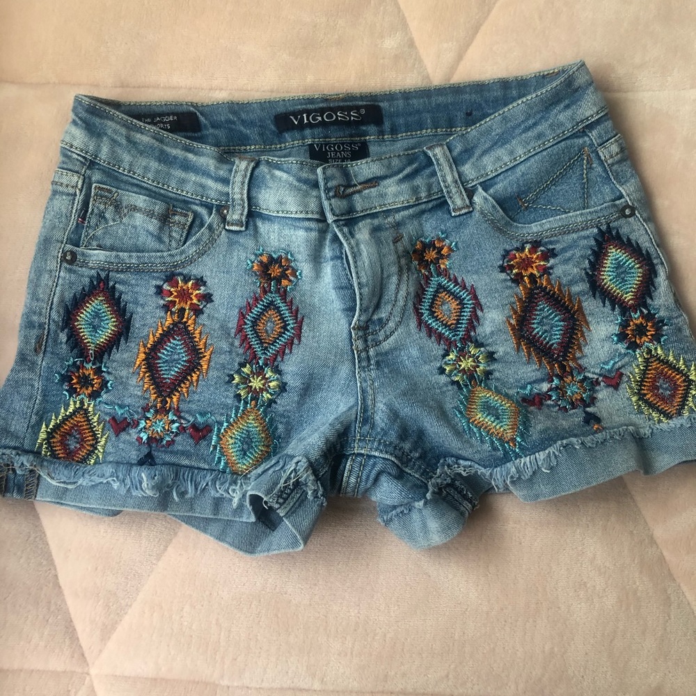 colorful shorts